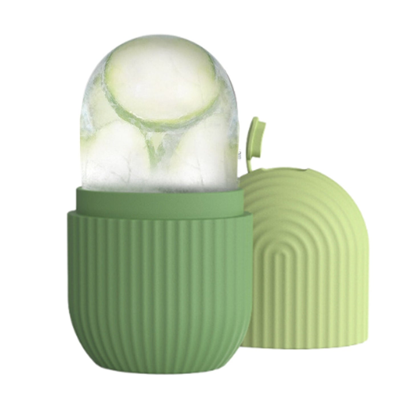 Silicone Ice Roller – Facial massage tool to reduce puffiness, tighten skin, and boost glow. (Random color) GetSet