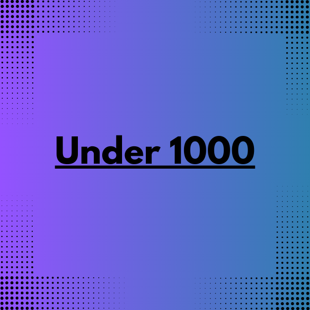 Under 1000PKR