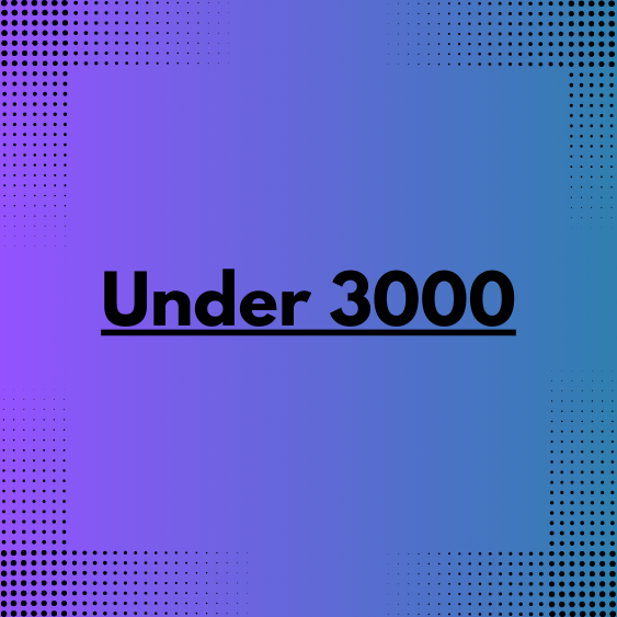 Under 3000PKR