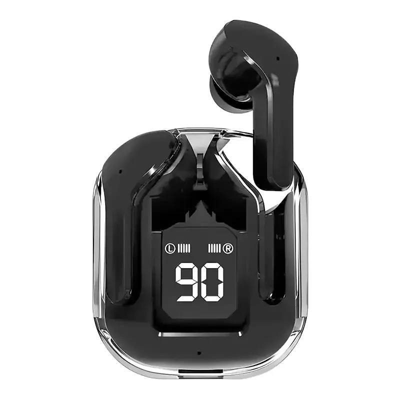 Air 31 Wireless Earbuds – Transparent Bluetooth earphones with carrying pouch included.(random color) GetSet
